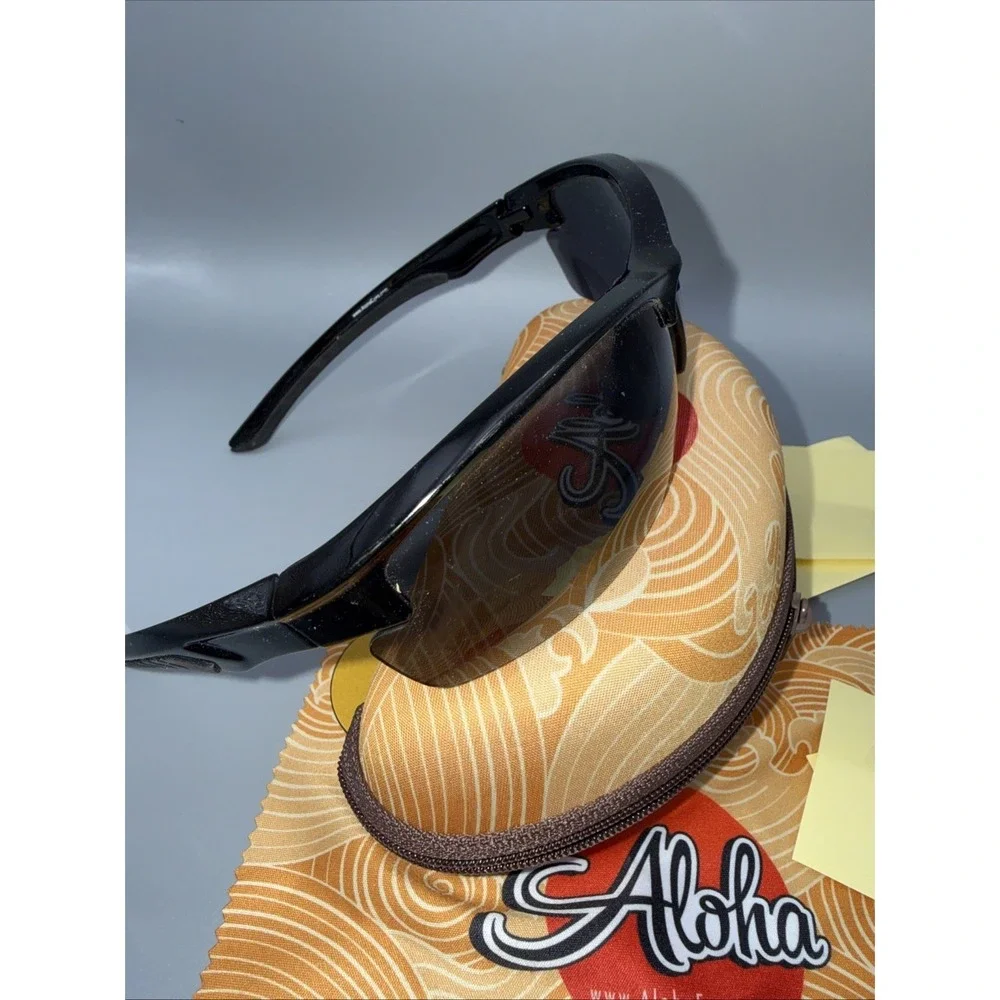 Aloha Eyewear Authentic Creekside +3.00 Bifocal Black Frame W/Case, cloth & more